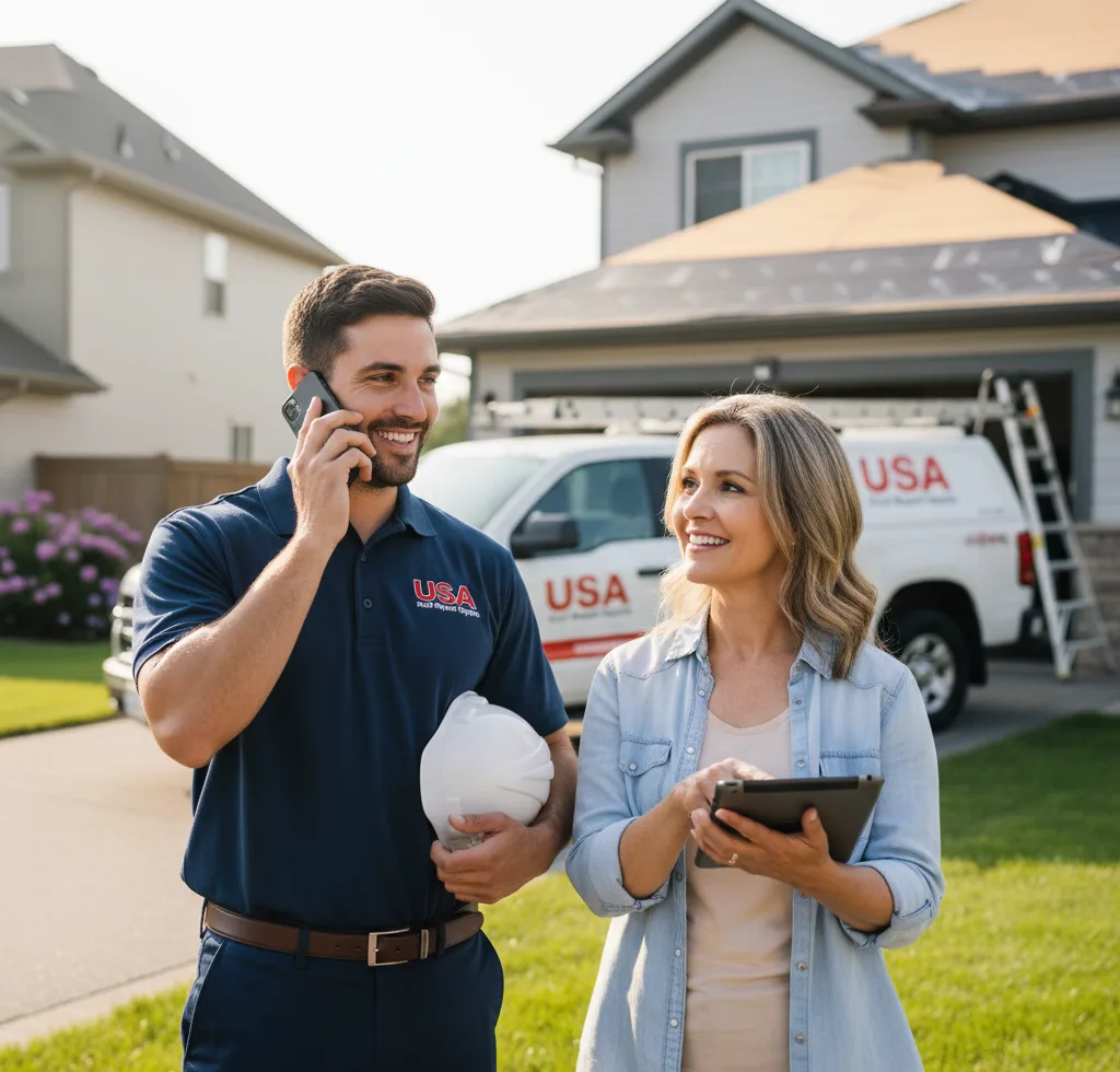 USA Roof Repair Experts customer support in House Springs